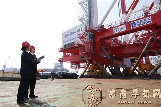 &ldquo;启东造&rdquo;起重机&ldquo;漂洋出海&rdquo;