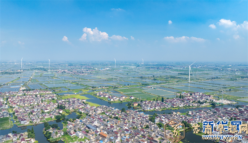 江苏兴化：乘&ldquo;风&rdquo;逐&ldquo;绿&rdquo; 大力发展风能发电