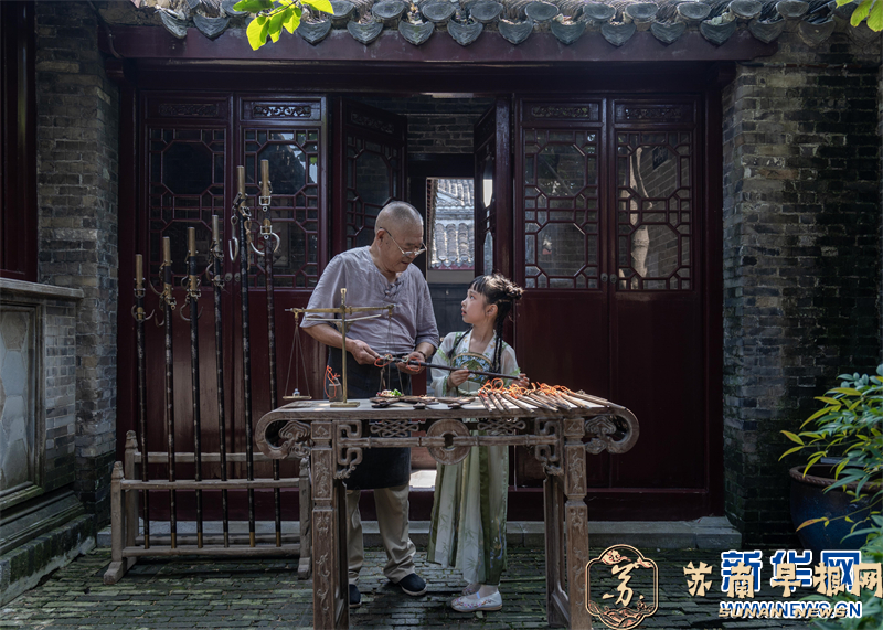 江苏兴化：寻趣非遗 快乐成长