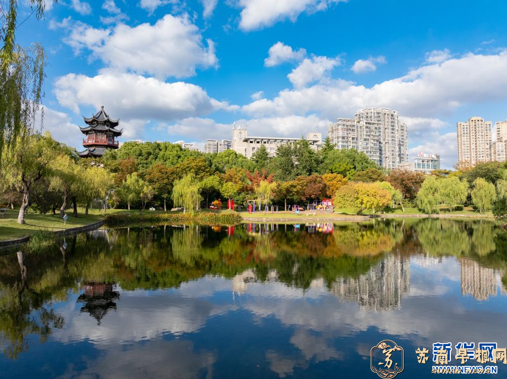 江苏如东：晴空万里景致佳