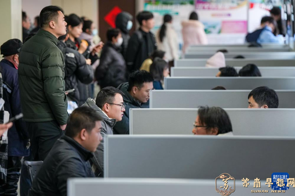 江苏南京：春风送岗促就业