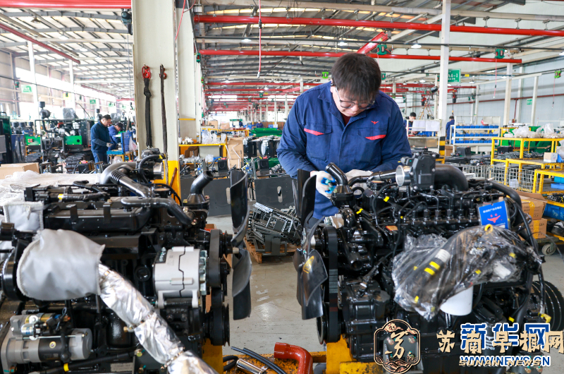 江苏泰州：节后企业生产忙