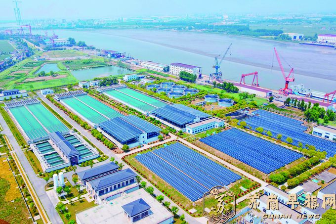 江苏如皋：屋顶光伏发电站助力绿色发展