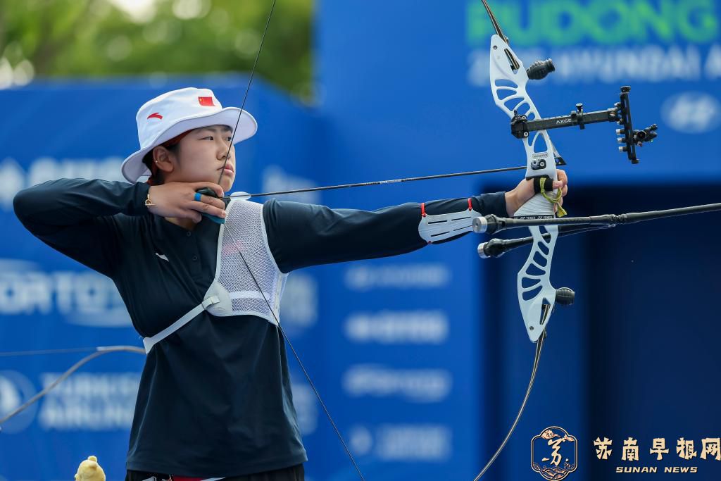 射箭世界杯上海站中国队夺得两银