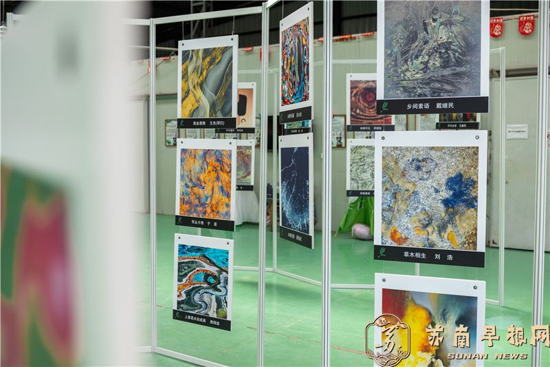 绘就乡村振兴艺术画卷 &ldquo;走进马桥&middot;田野万象&rdquo;抽象摄影主题展开幕