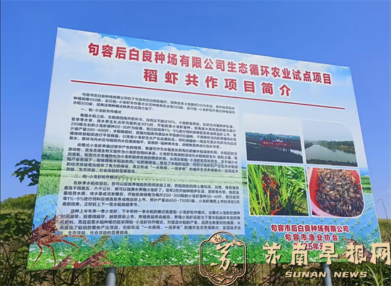 句容后白良种场：开拓科技兴农和休闲旅游融合发展&ldquo;新模式&rdquo;