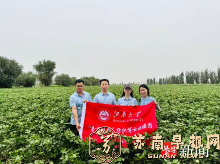 从棉田到车间！江南大学博士团用科技&ldquo;经纬&rdquo;织就援疆新篇