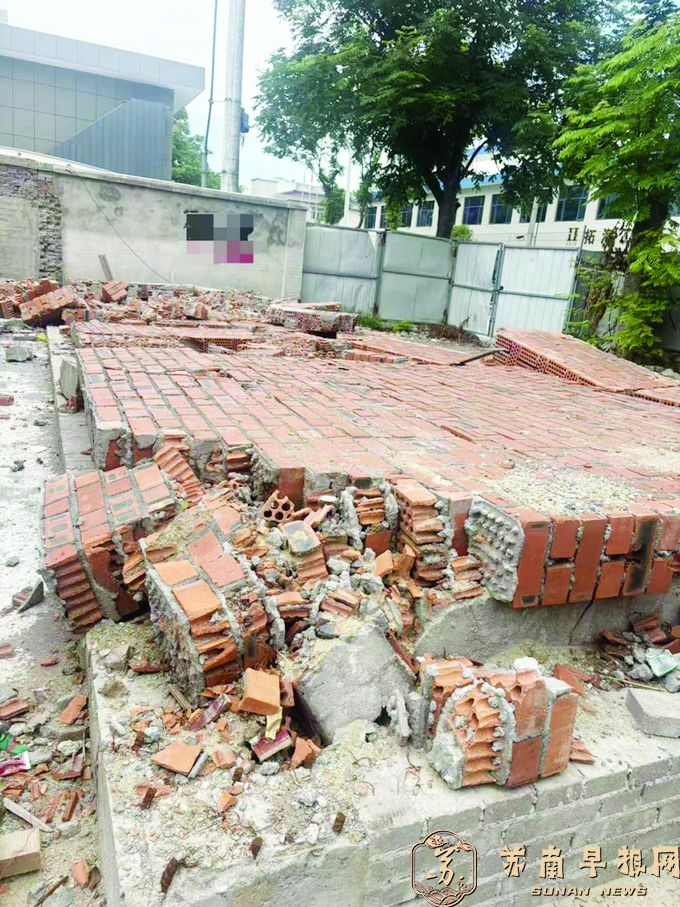常州一违建拆除2个月后仍未清理 建管办：业委会承诺下周一前清理结束 