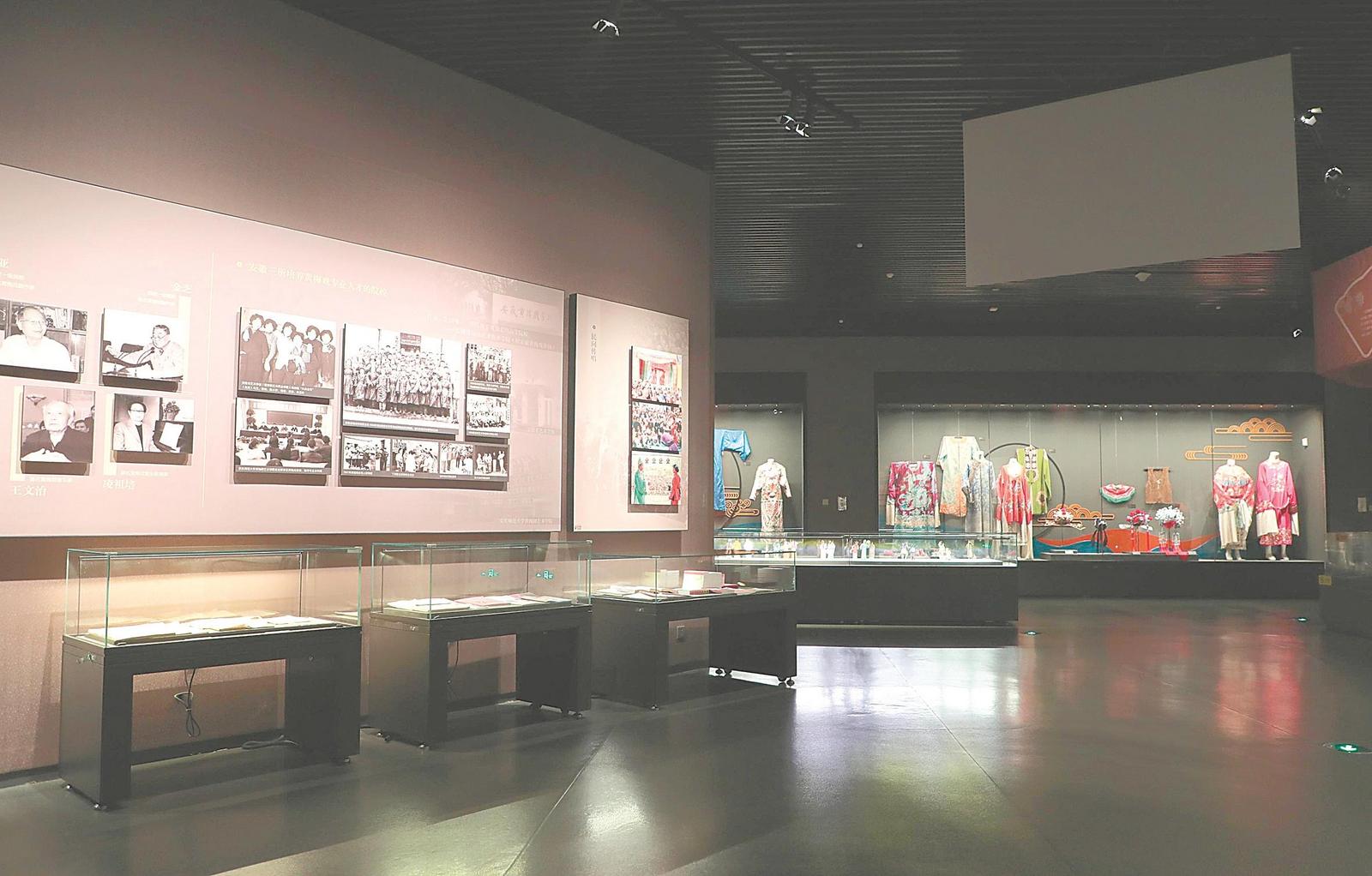 博物馆内展品一角。