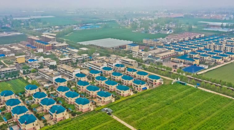 吴寨居新农村建设。