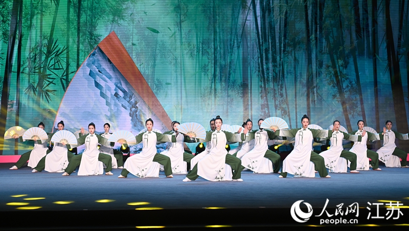 文体展演现场。人民网 梁明摄